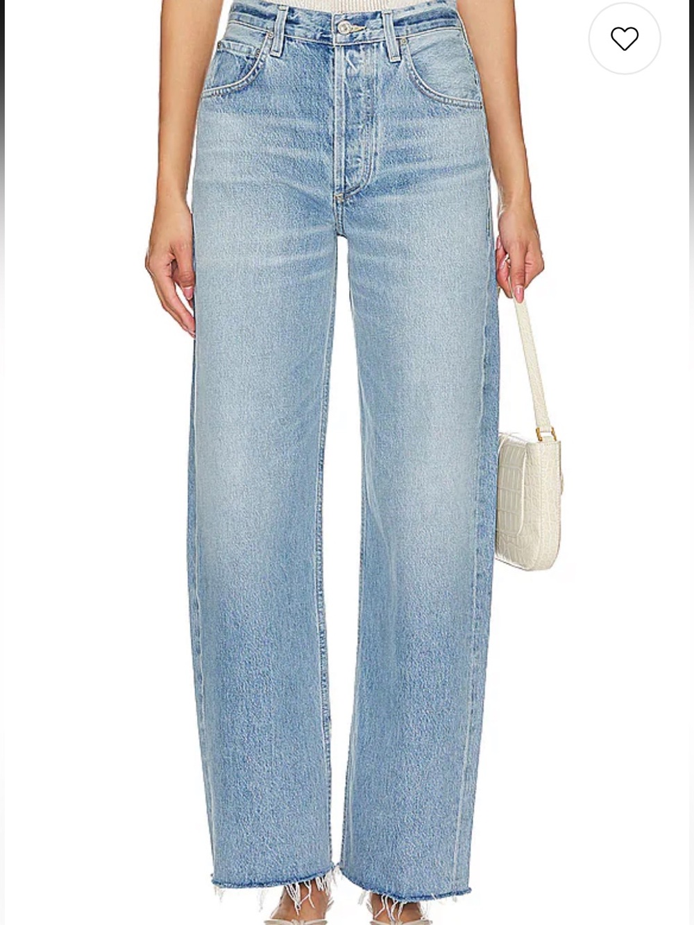 NWT Citizens of Humanity Ayla Split Hem Jeans Mojave Size 27